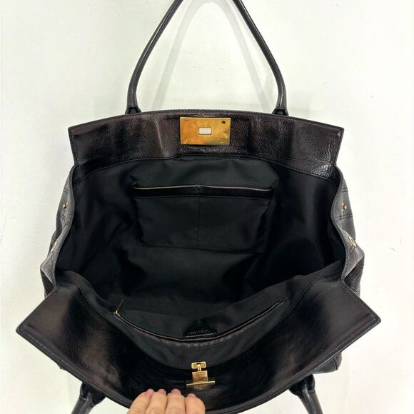 Marc Jacobs BUDDY Quilted Satchel Bag Black - Picture 6 of 12